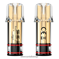SKE Cena melleņu ķiršu kazenes | SKE Crystal Plus vape pākstis 4L0BBJ108