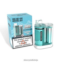 SKE Cena melleņu laima | SKE Crystal 4 in 1 2400 pod komplekts 4L0BBJ6