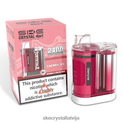 SKE Latvija ķiršu ledus | SKE Crystal 4 in 1 2400 pod komplekts 4L0BBJ99