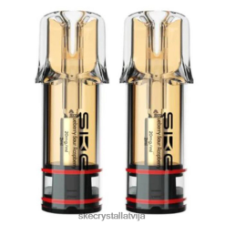 SKE Latvija melleņu skāba aveņu | SKE Crystal Plus vape pākstis 4L0BBJ107