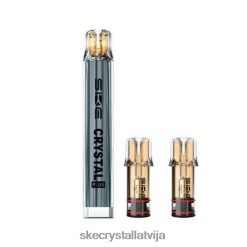 SKE Latvija pelēks | SKE Crystal Plus vape pod komplekts + 2 pod 4L0BBJ1