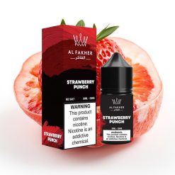 AL Fakher Nicotine Salt E-Liquid 30ml 20mg Zemeņu Punsks