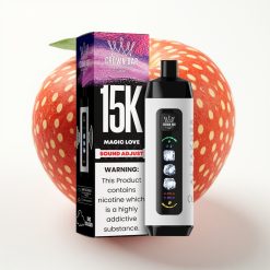 Al Fakher 15k Ice Adjust Clouds Disposable Device 15000 pūfas 22ml LED displejs Maģiskā mīlestība