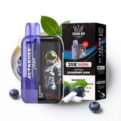 Al Fakher Crown Bar Ultra 25K Disposable Vape 22ml 50mg/m zilenes gumija