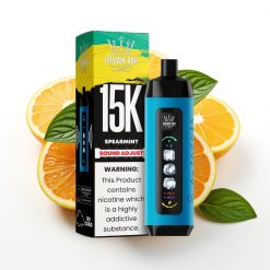 Al Fakher Ice Adjust 15k LED Type-C Disposable Device Mētāņu