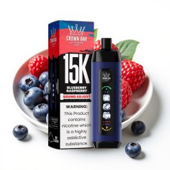 Al Fakher Ice Adjust 15k LED Type-C Mēnessērkocis Aveņu Zemenes