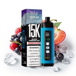 Al Fakher Ice Adjust Clouds 15k LED Mesh Blackcurrant Ice