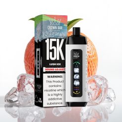 Al Fakher Ice Adjust Clouds 15k LED Mesh Coil Saldā Ledus