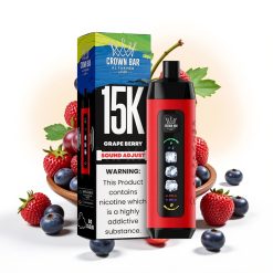 Al Fakher Ice Adjust Clouds 15k LED Mesh Coil vīnogu ogu