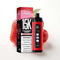 Al Fakher Ice Adjust Clouds 15k LED Mesh Type-C Zemeņu Ķiršu