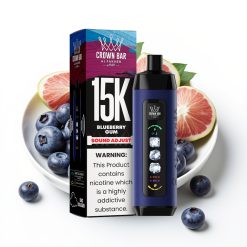 Al Fakher Ice Adjust Clouds 15k LED Type-C Krūmmēļu sula