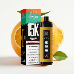 Al Fakher Ice Adjust Clouds 15k LED Type-C Orange Menta