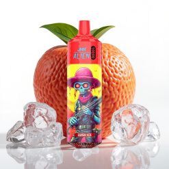 JNR Alien 10000 Puffs 850mAh Type-C LED Sporty Design Lush Ice (Zaļā Ledus)
