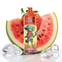 JNR Alien 10000 Puffs 850mAh Type-C RGB Zemeņu Arbūza Ledus
