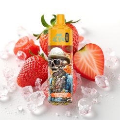 JNR Alien 10000 Puffs 850mAh Type-C RGB Zemeņu Konfekšu Ledus