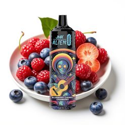 JNR Alien 10000 Puffs 850mAh Type-C RGB Zemenes-Kiršu-Apelsīnu