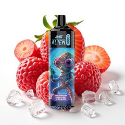 JNR Alien 10000 Puffs 850mAh Type-C RGB zemenes aveņu ķiršu ledus