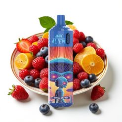 JNR Alien 10000 Puffs Disposable Vape 850mAh Type-C LED Jauktās Ogles