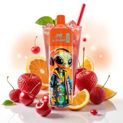 JNR Alien Max 18000 Puffs Dual Mesh Coil Smart LED Display Gazēta Kiršu Kola