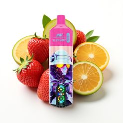 JNR Alien Max 18000 Puffs Dual Mesh Coil Smart LED Display Zemeņu Kiwi