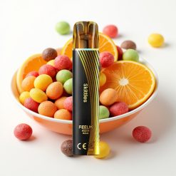 JNR Black&Golden 800 Puffs Disposable Vape Skittles 2ml TPD