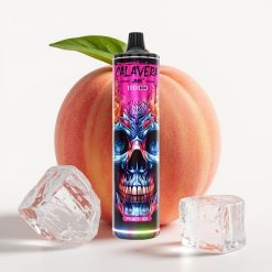 JNR Calavera 11000 Puffs Disposable Vape Type-C 21ml Persiku Ledus
