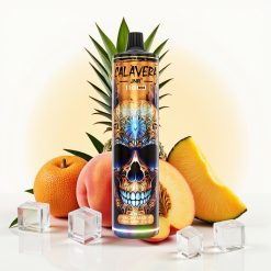 JNR Calavera 11000 Puffs Disposable Vape Type-C 21ml Persiku Mango Ananāsu Ledus