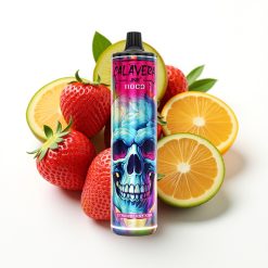 JNR Calavera 11000 Puffs Disposable Vape ar Zemenu-Kivi garšu, Type-C, 850mAh, 21ml