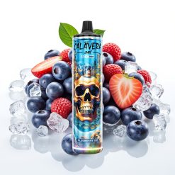 JNR Calavera 11000 Puffs Type-C 850mAh 21ml Zemenes Ledus