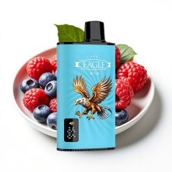 JNR EAGLE Smart 23000 Puffs Digital Screen Adjustable Airflow Zilene Aveņu Skābo Avenu