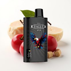 JNR EAGLE Smart 23000 Puffs Disposable Vape Digitālais ekrāns, 1.0ohm Mesh Coil, 25ml e-Liquid Kiršu kola