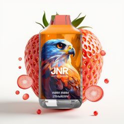 JNR Falcon 16000 Puffs 850mAh 22ml Dual Mesh Coil Type C Smart LED Hubba Bubba Zemeņu