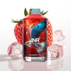 JNR Falcon 16000 Puffs 850mAh 22ml Dual Mesh Coil Zemeņu Ledus