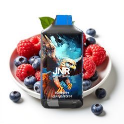 JNR Falcon 16000 Puffs 850mAh 22ml Dual Mesh Coil Zemenes Sarkanais Aveņu