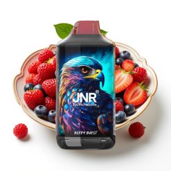 JNR Falcon 16000 Puffs Dual Mesh Coil Smart LED Display Berry Burst