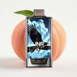 JNR Falcon Pro 28000 30ml Smart Display Baltā Persiku Razz