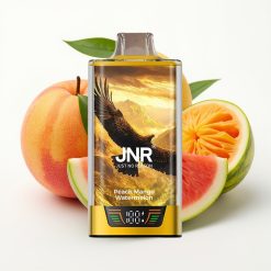 JNR Falcon Pro 28000 30ml Smart Display Dual Mesh Coil Persiku Mango Arbūzs