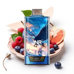 JNR Falcon Pro 28000 Disposable Vape 30ml Smart Display MTL Zilā Aveņu Ķiršu