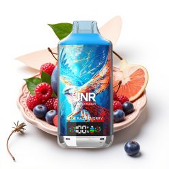 JNR Falcon X 18000 Puffs 24ml Digital Display Zilā Aveņu ķirše