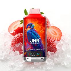 JNR Falcon X 18000 Puffs Digital Display Type-C Straujā aukstā zemeņu