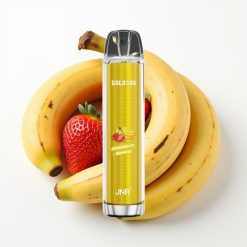 JNR Gold380 6000 Puffs 1500mAh 13ml Zemeņu Banāns