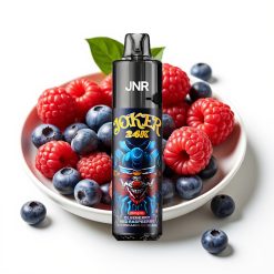 JNR Joker 24K Puffs Disposable Vape 2+10ml Refillable Pod Type-C Zemenes Sarkanie Aveņi