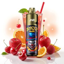 JNR Joker 24K Puffs Refillable Pod 800mAh Fizzy Cherry Cola (Pūstošā Ķiršu Kola)