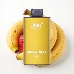 JNR Mega Box 25000 Puffs Dual Mesh Coil Type-C 30ml Zemeņu Banāns