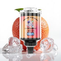 JNR Mega Shisha Hookah 100K Desktop Kompatibilitāte 60ml 2200mAh Ledus Aromāts