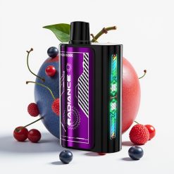 JNR Radiance 31000 Puffs 28ml Smart Screen Zilā Aveņu Ķirsis