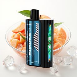 JNR Radiance 31000 Puffs Smart Screen Dual Coil Vasaras Persiku Ledus