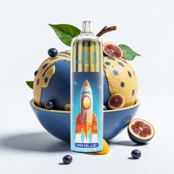 JNR Rocket-X 12400 Puffs Adjustable Airflow RGB Type-C Zilais Kundze