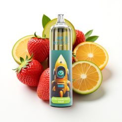 JNR Rocket-X 12400 Puffs Adjustable Airflow RGB Zemenes-Aveņu