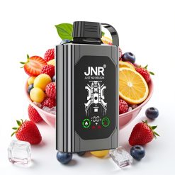 JNR Shisha Hookah Box 20500 Puffs HD Display Dual Mesh Coil Mixed Berry Ice